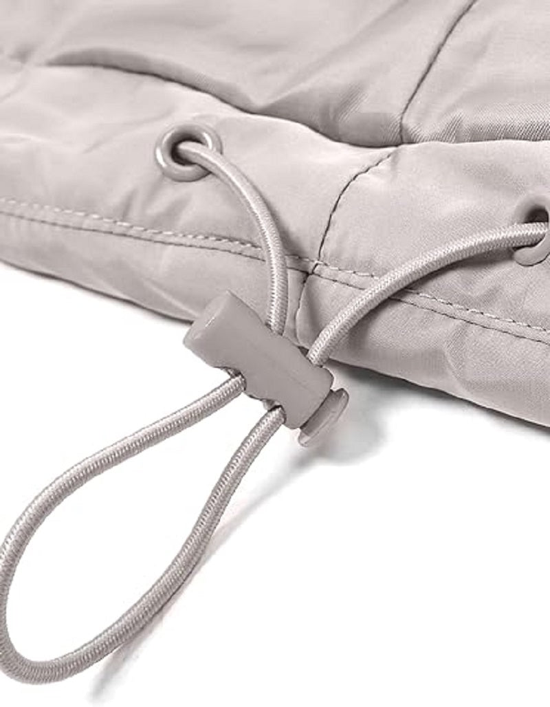 Damiana - Lockere Gefütterte Damen Winterweste mit Reißverschluss