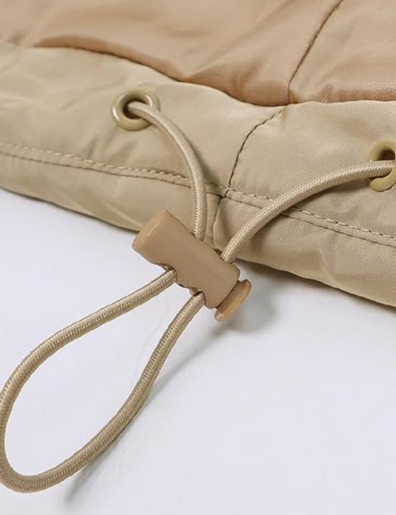 Damiana - Lockere Gefütterte Damen Winterweste mit Reißverschluss