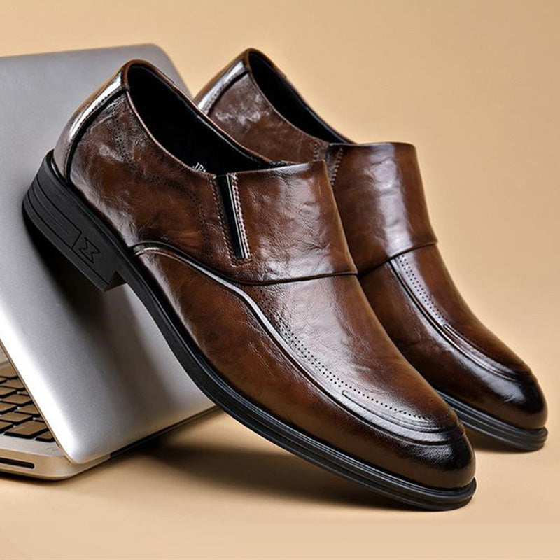 Cedric – Luxus Lederschuhe handgefertigt für Herren Braun