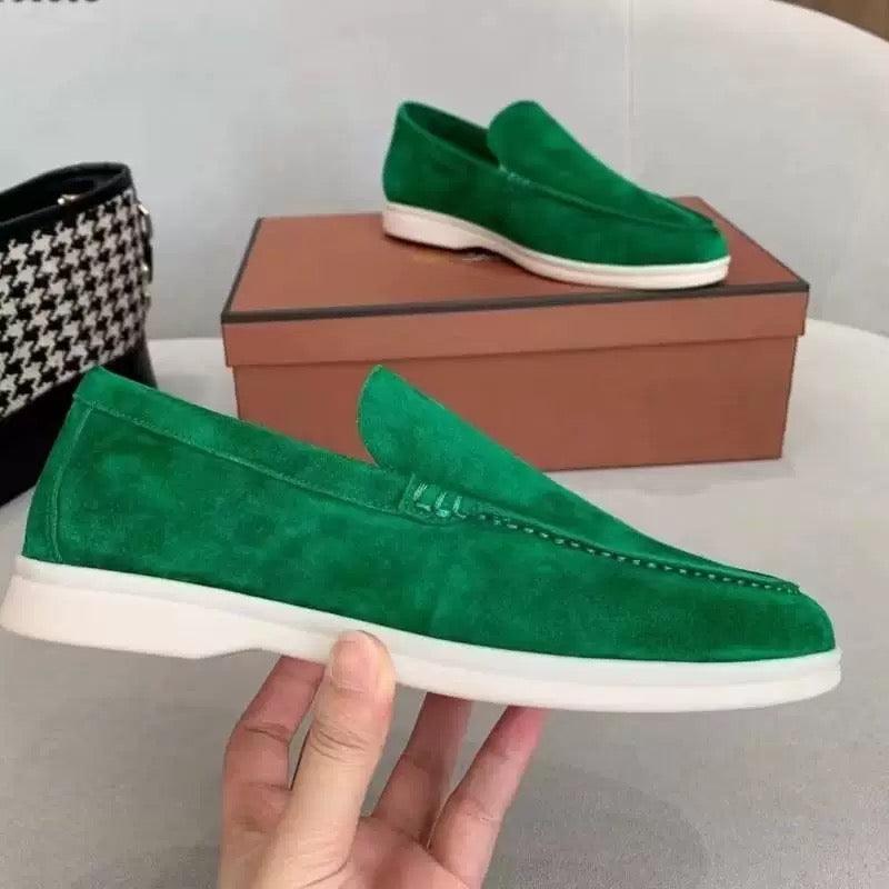 Clemens – Veloursleder Loafer Herren Bequem Zeitlos Büro