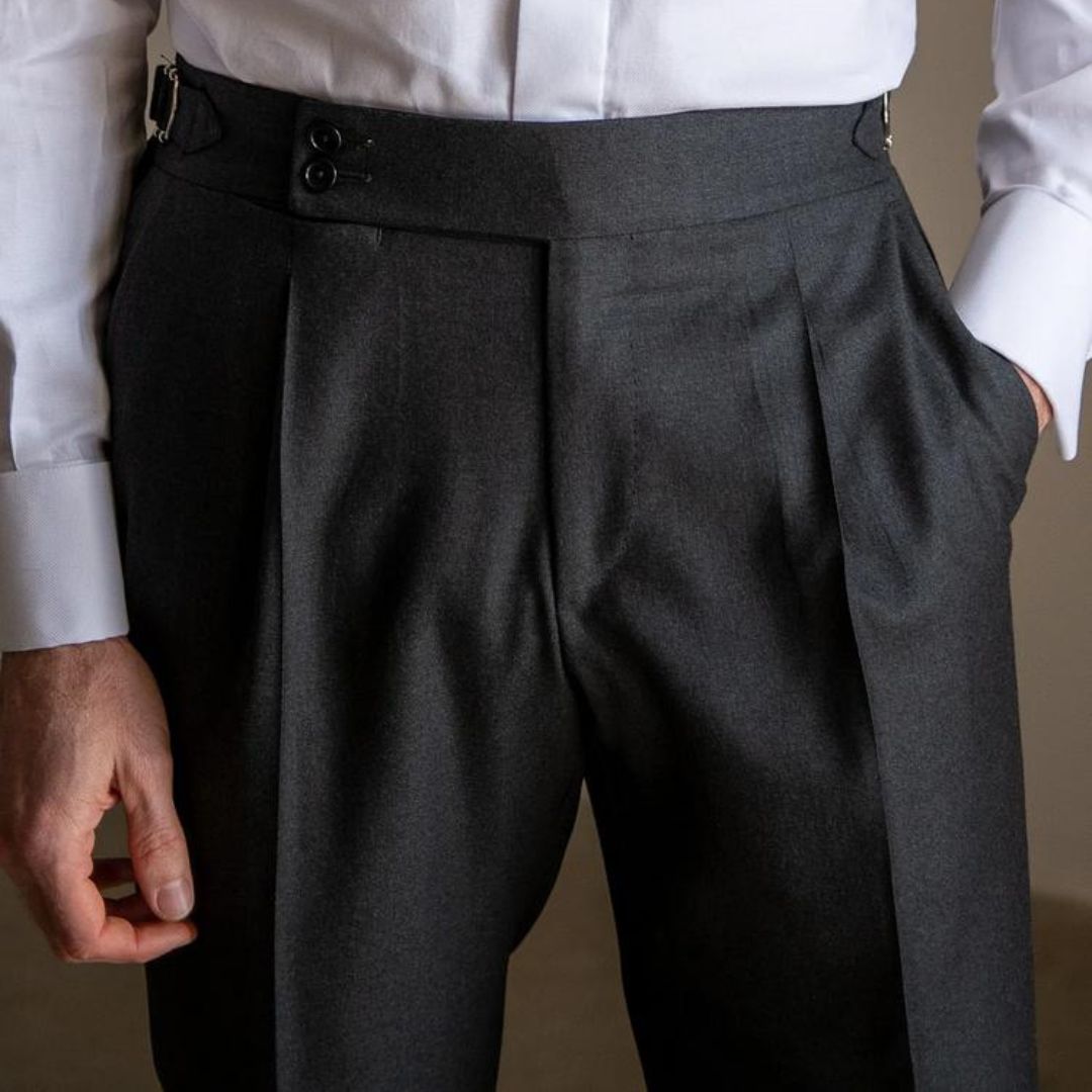 Cyprian - Gold Coast Leinenhose Schwarz