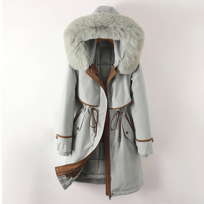 Noreen - Damen Steppjacke mit Kapuze in Premium-Qualität
