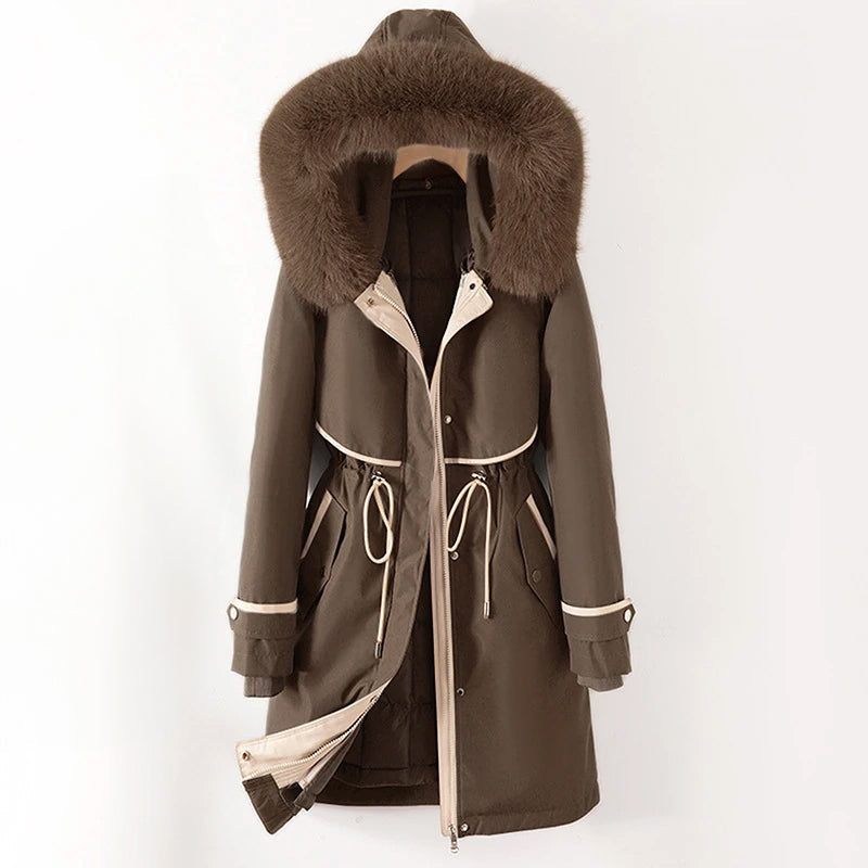 Noreen - Damen Steppjacke mit Kapuze in Premium-Qualität