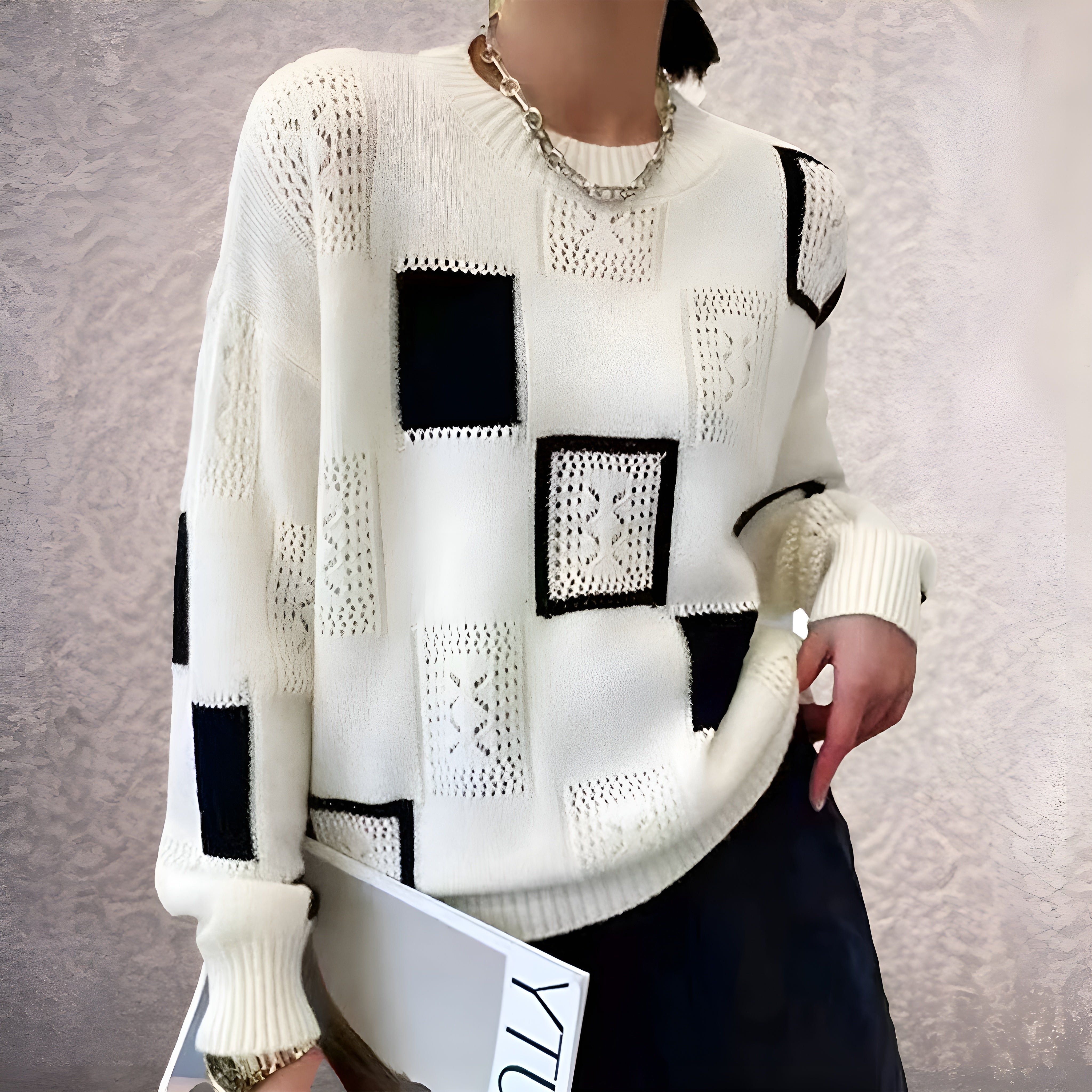 Cecilia – Pullover Im Klassischen Schnitt