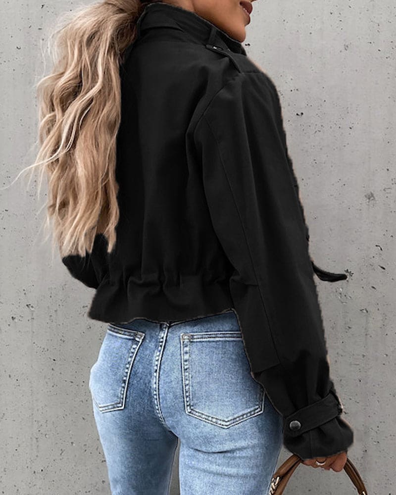 Nortrud - Damen Übergangsjacke mit modernem Schnitt