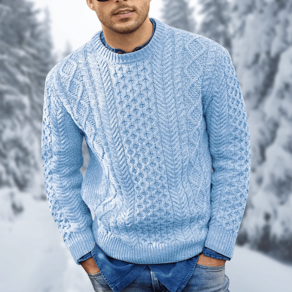 Tobias – Gemütlicher Pullover mit Strukturmuster für Herren