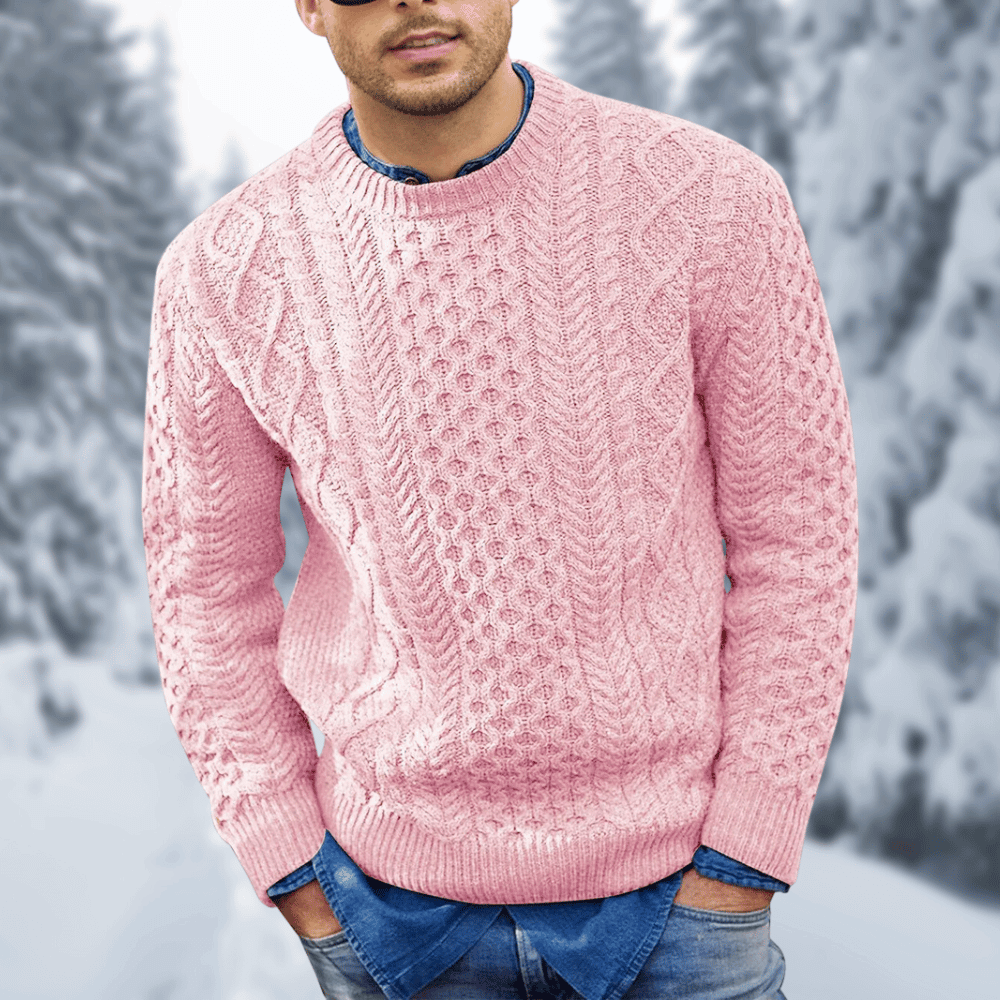 Tobias – Gemütlicher Pullover mit Strukturmuster für Herren
