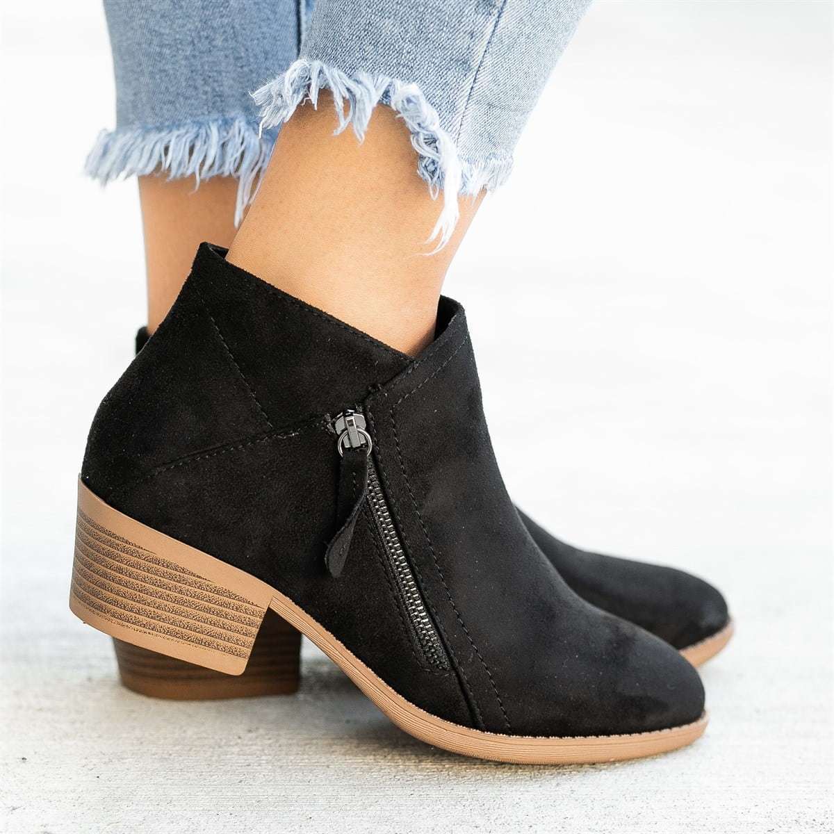 Dolores - Orthopädische Lederstiefel für Damen Schwarz