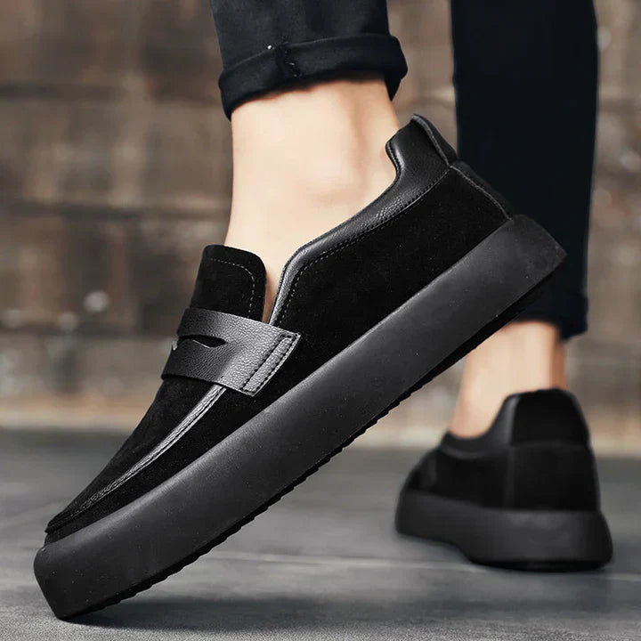 Dominik – Wildleder Loafer Herren Modisch Bequem Stilvoll 1