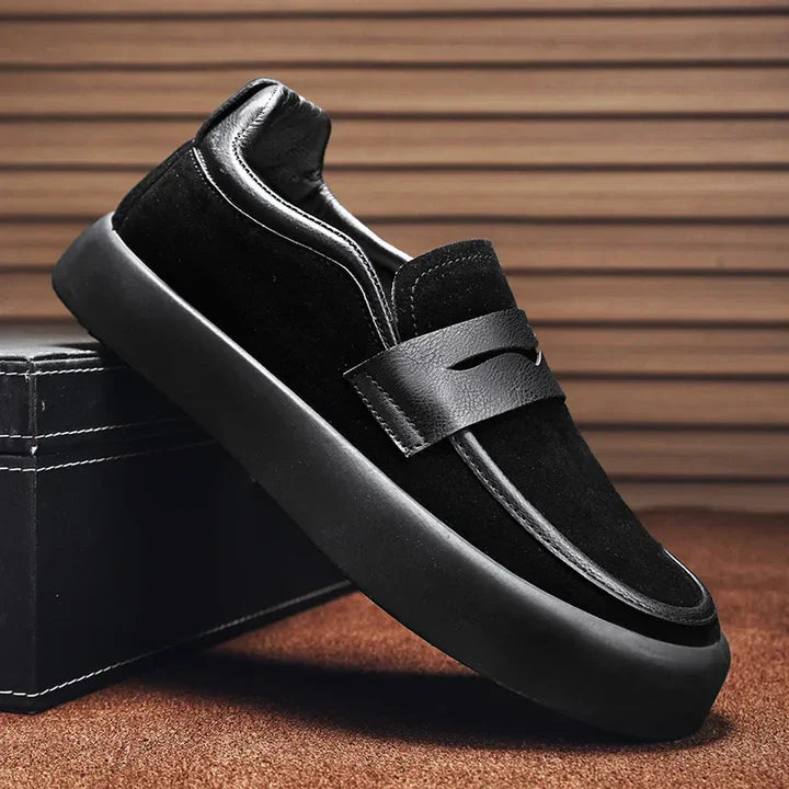 Dominik – Wildleder Loafer Herren Modisch Bequem Stilvoll 4