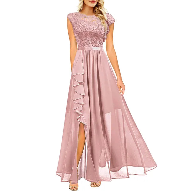 Dorina – Rosafarbenes Flatterkleid mit Leichtigkeit Rosa 2