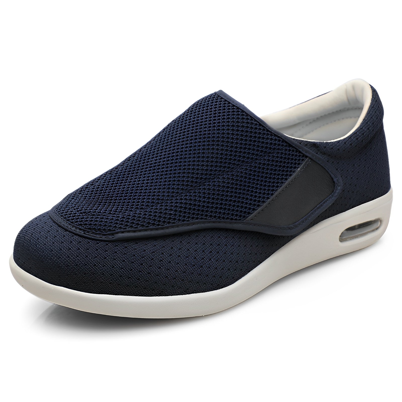 Edin - Bequeme, breite Unisex-Orthopädieschuhe Dunkelgrau 1