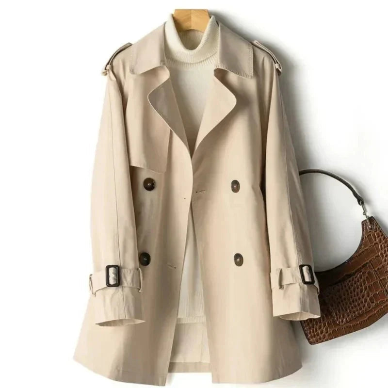 Anna – Eleganter Trenchcoat mit Gürtel