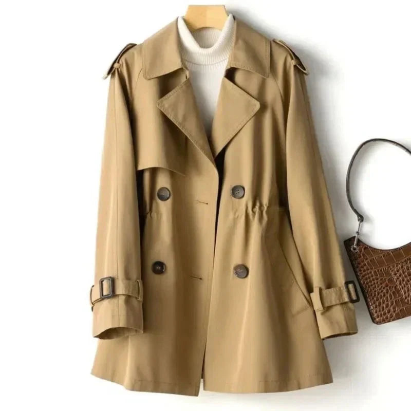 Anna – Eleganter Trenchcoat mit Gürtel