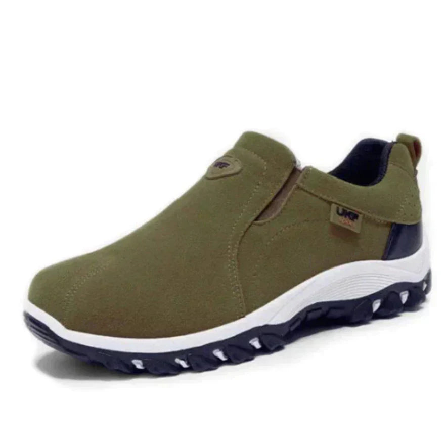 Elmin - Herren Slip-On Outdoor-Schuhe Grün
