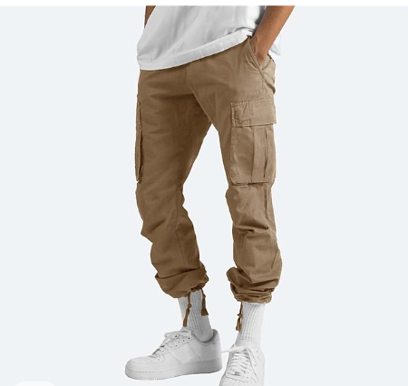 Emmerich – Stilvolle Herren Cargo Hose Mit Mehreren Taschen 1