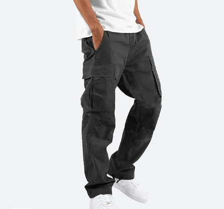 Emmerich – Stilvolle Herren Cargo Hose Mit Mehreren Taschen 2