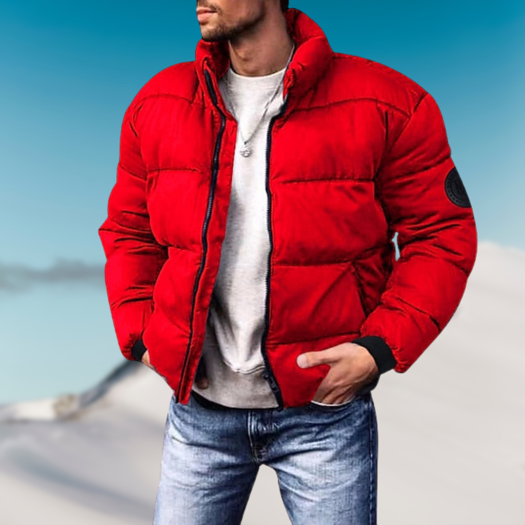 Janusz - Stilvolle Herren-Winter-Steppjacke