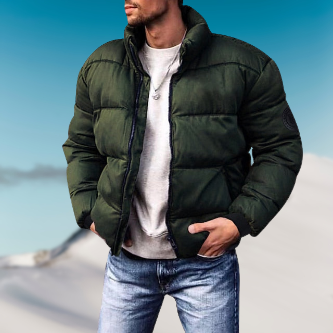 Janusz - Stilvolle Herren-Winter-Steppjacke