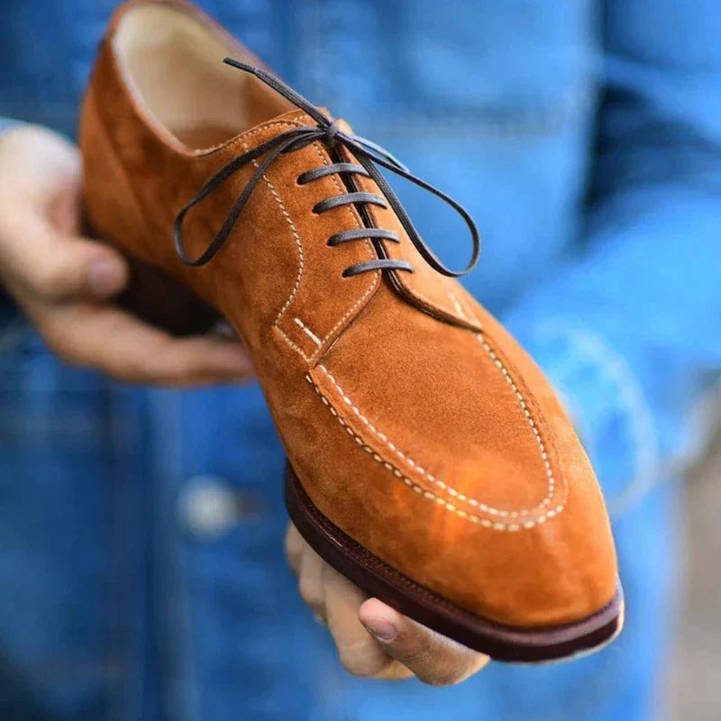 Florian – Wildleder Oxford Schuhe Herren Wingtip Klassisch 1