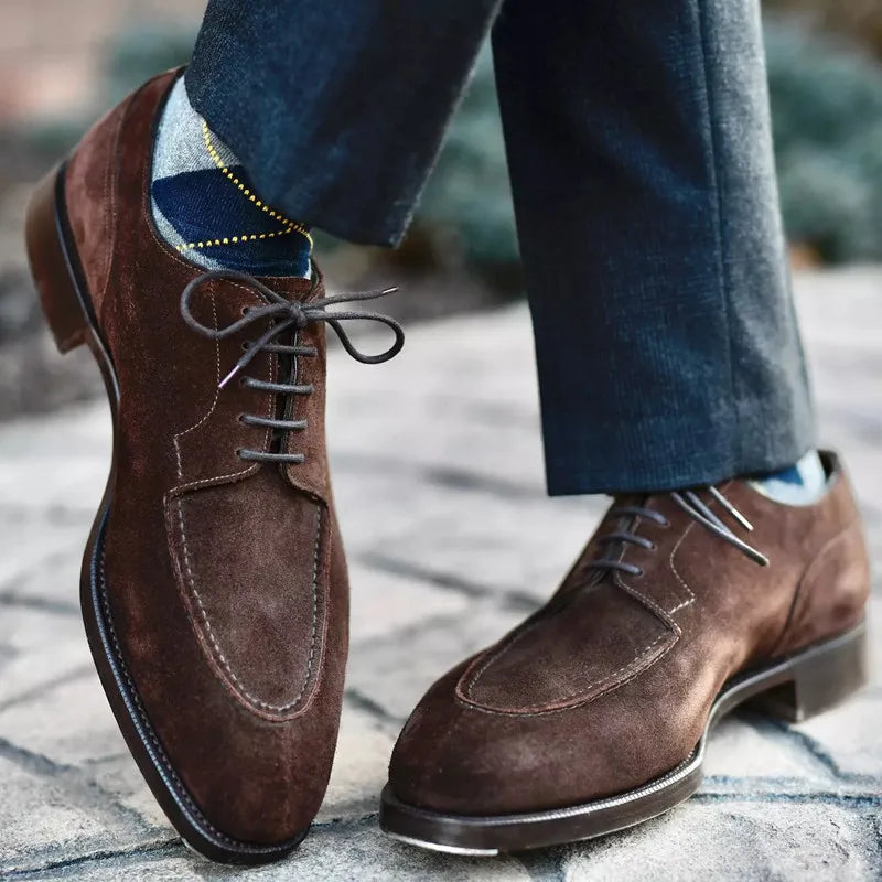 Florian – Wildleder Oxford Schuhe Herren Wingtip Klassisch 3