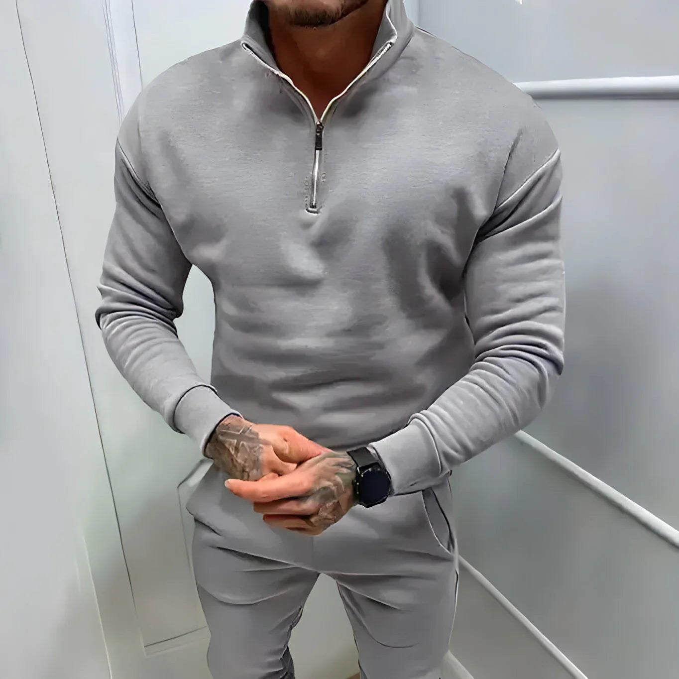 Egon – Pullover Mit Reißverschluss