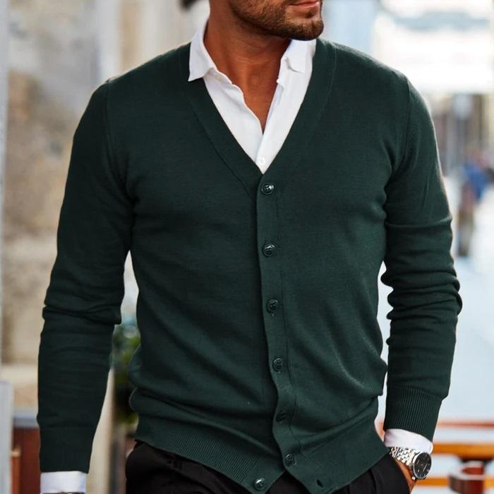 Fritz - Lässiger Herren Strickcardigan Bequem & Zeitlos