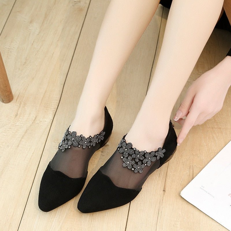 Hedda - Bequeme und stilvolle Damenschuhe mit Absatz Schwrazv  2