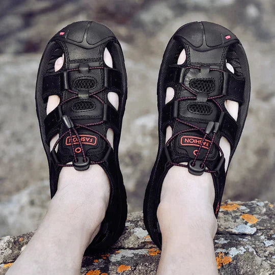 Heidi - Orthopädische Sandalen Schwarz