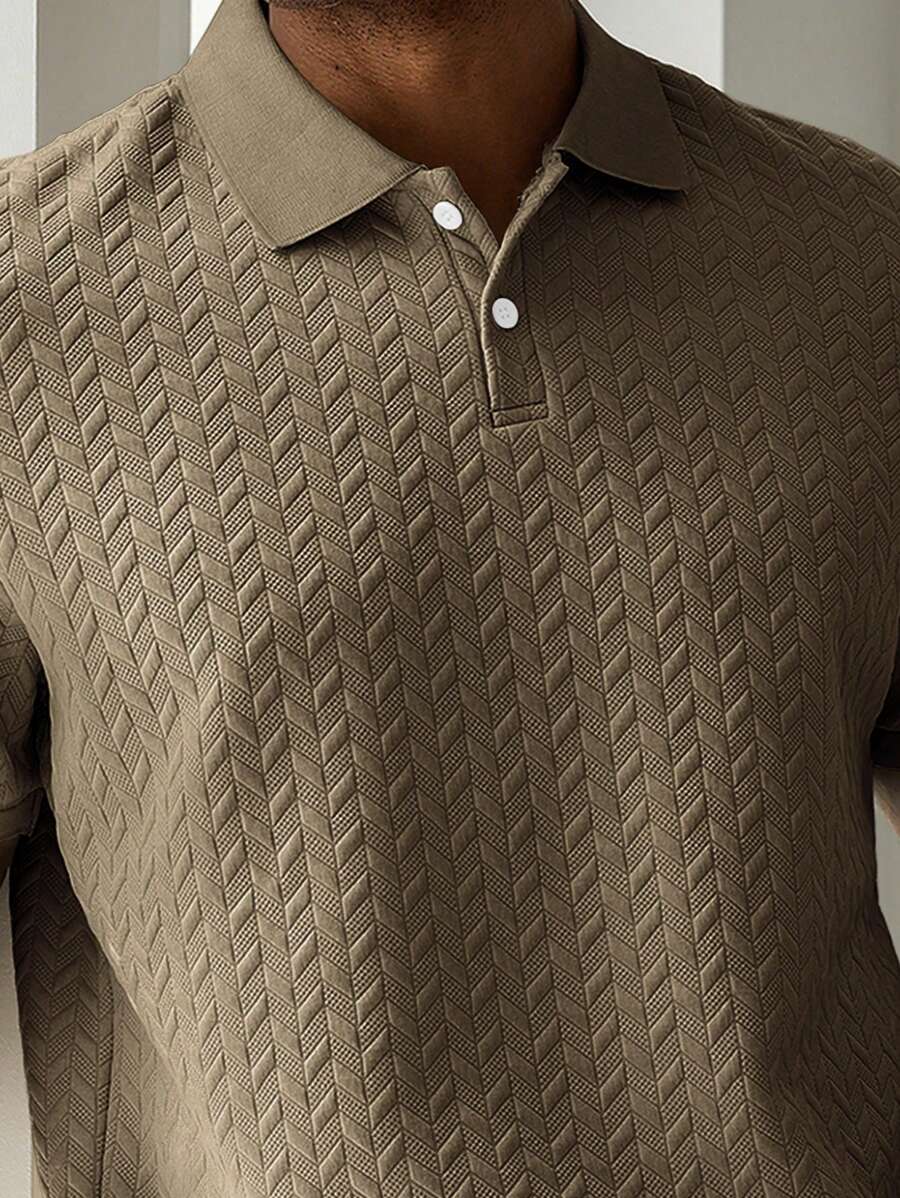 Heinrich – Kurzarm Polo Herren Unicolor Für Golf Und Herbst 2