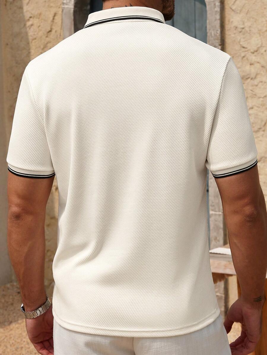 Helge – Polo Shirt Herren Kurzarm Sommer Lässig Und Modisch 2