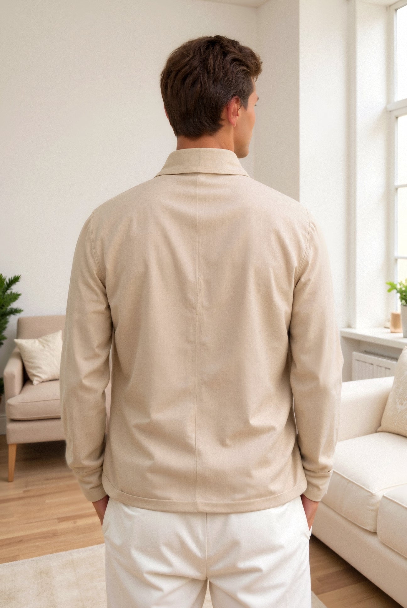Nico - Leichte Herrenjacke im minimalistischen Casual-Stil