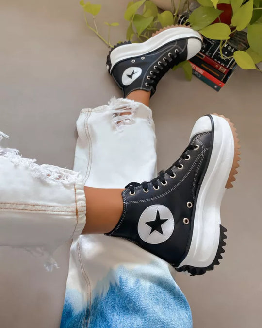 Kendra - Trendstark & Bequem Schuhe mit dicker Sohle