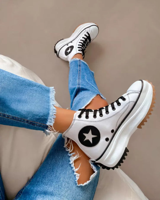 Kendra - Trendstark & Bequem Schuhe mit dicker Sohle
