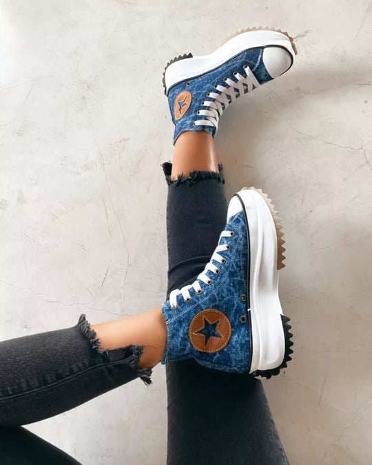 Kendra - Trendstark & Bequem Schuhe mit dicker Sohle