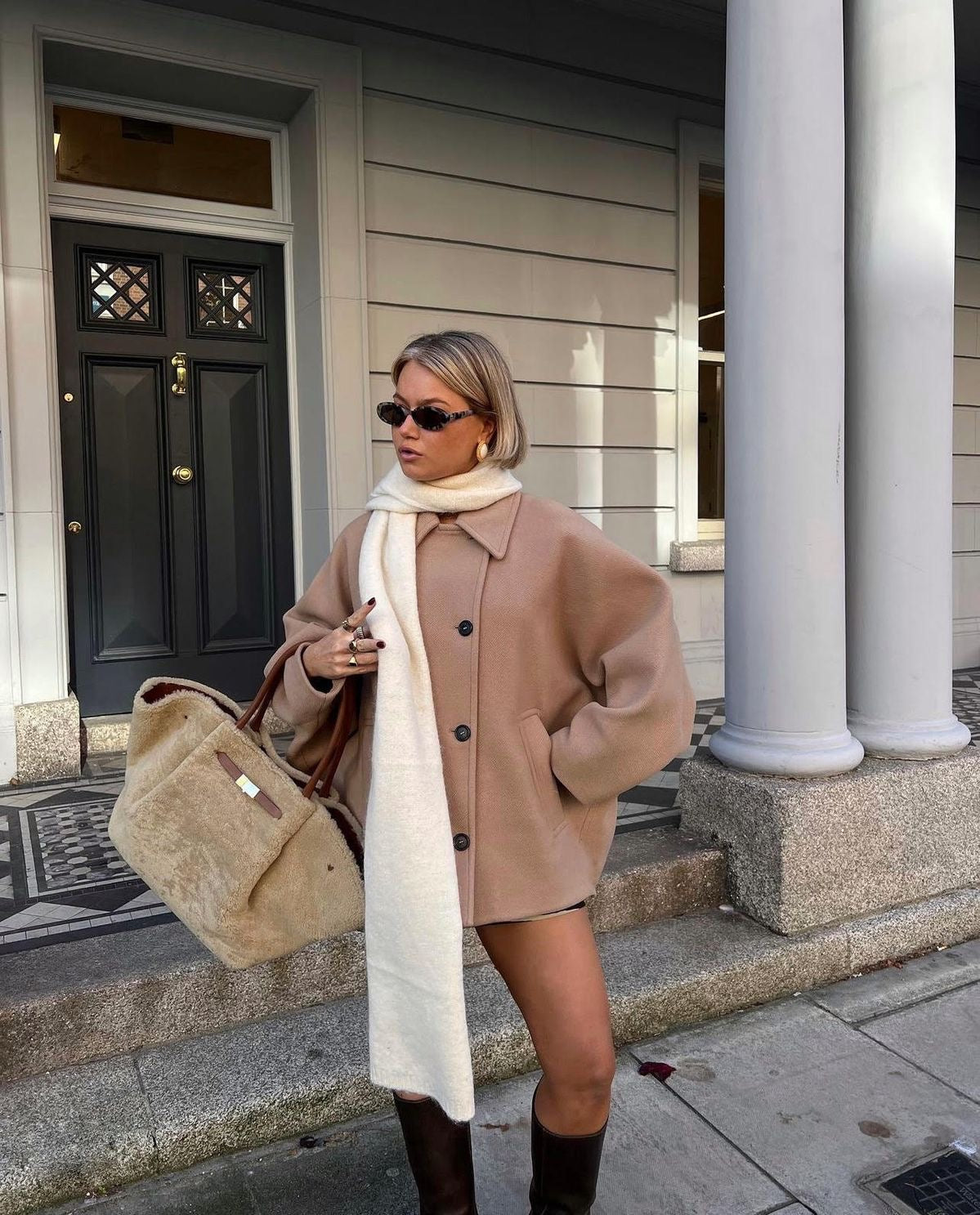 Uta – Oversized Mantel für gemütliche Herbsttage