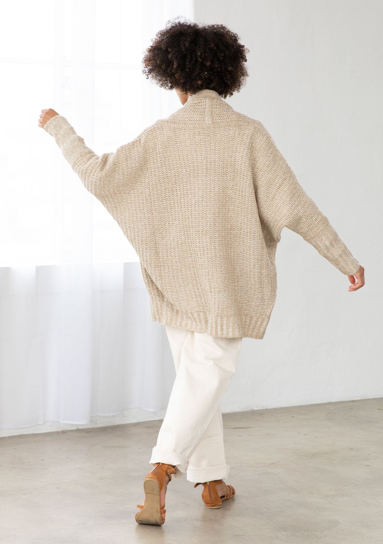 Susanne – Gemütlicher Weit Geschnittener Cardigan