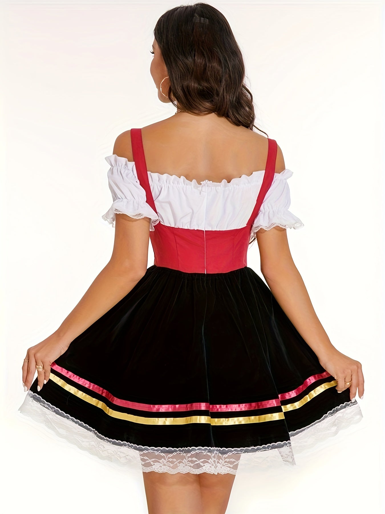 Isabella – Bayerisches Kleid Damen Schnürung Puffärmel Tracht 2