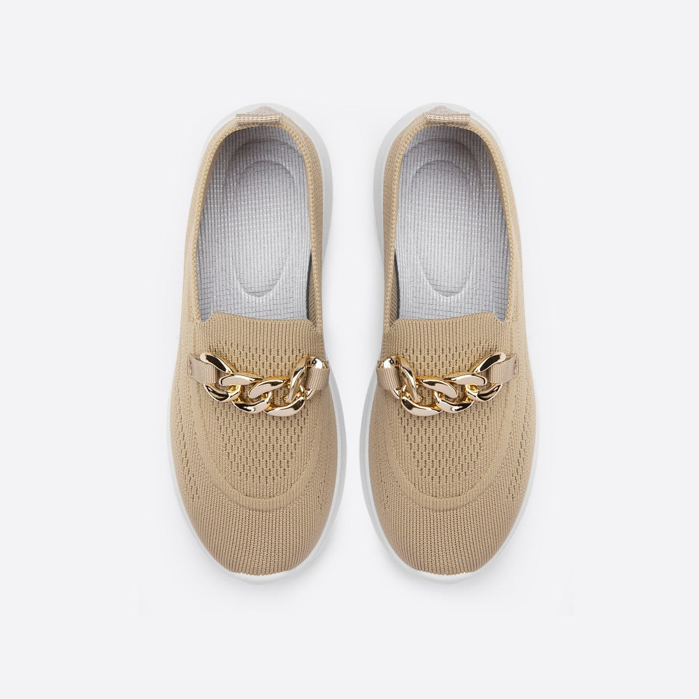 Janine - Stylische & atmungsaktive Schuhe Beige 2