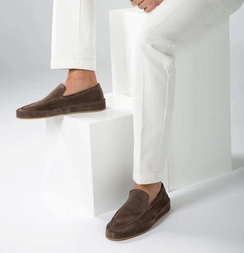 Jannik - Herren Leder Loafers Braun
