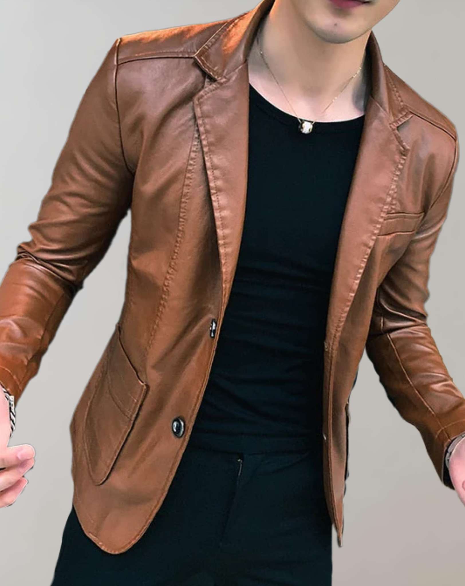 Kristian - Lässige Lederjacke für Herren