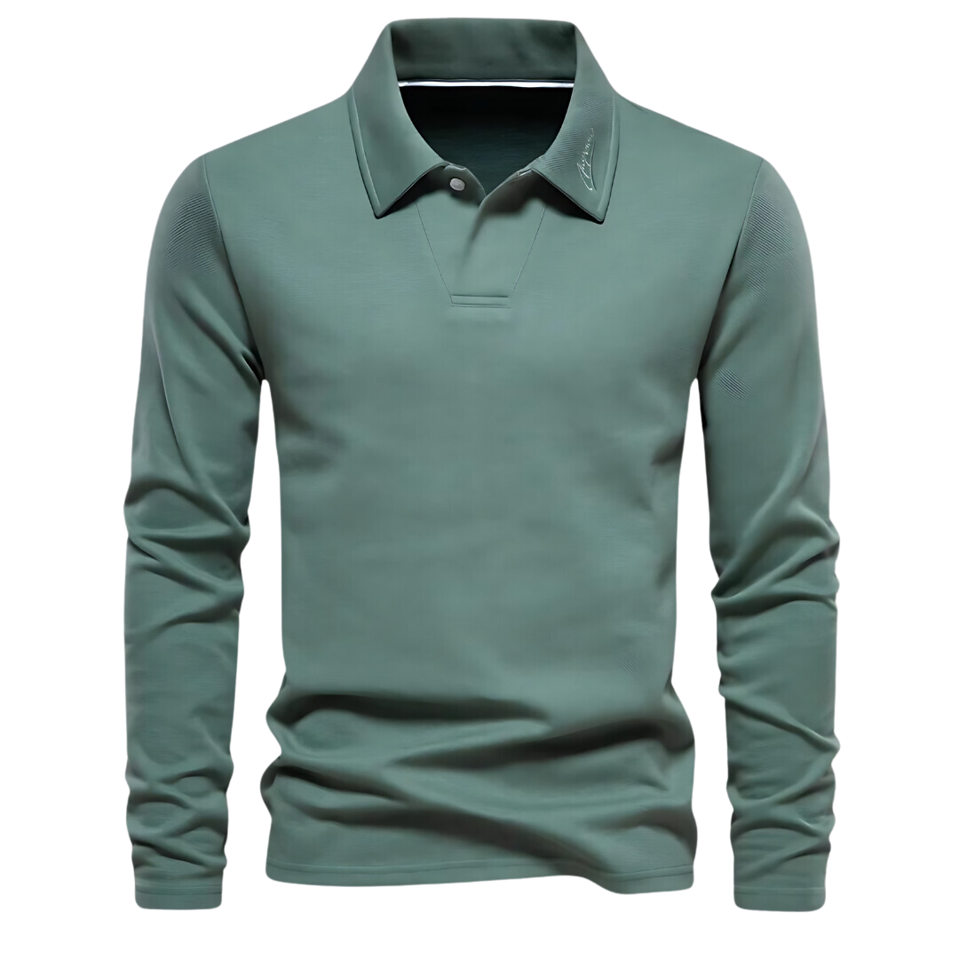 Mischa – Langes Herren-Poloshirt mit Stil
