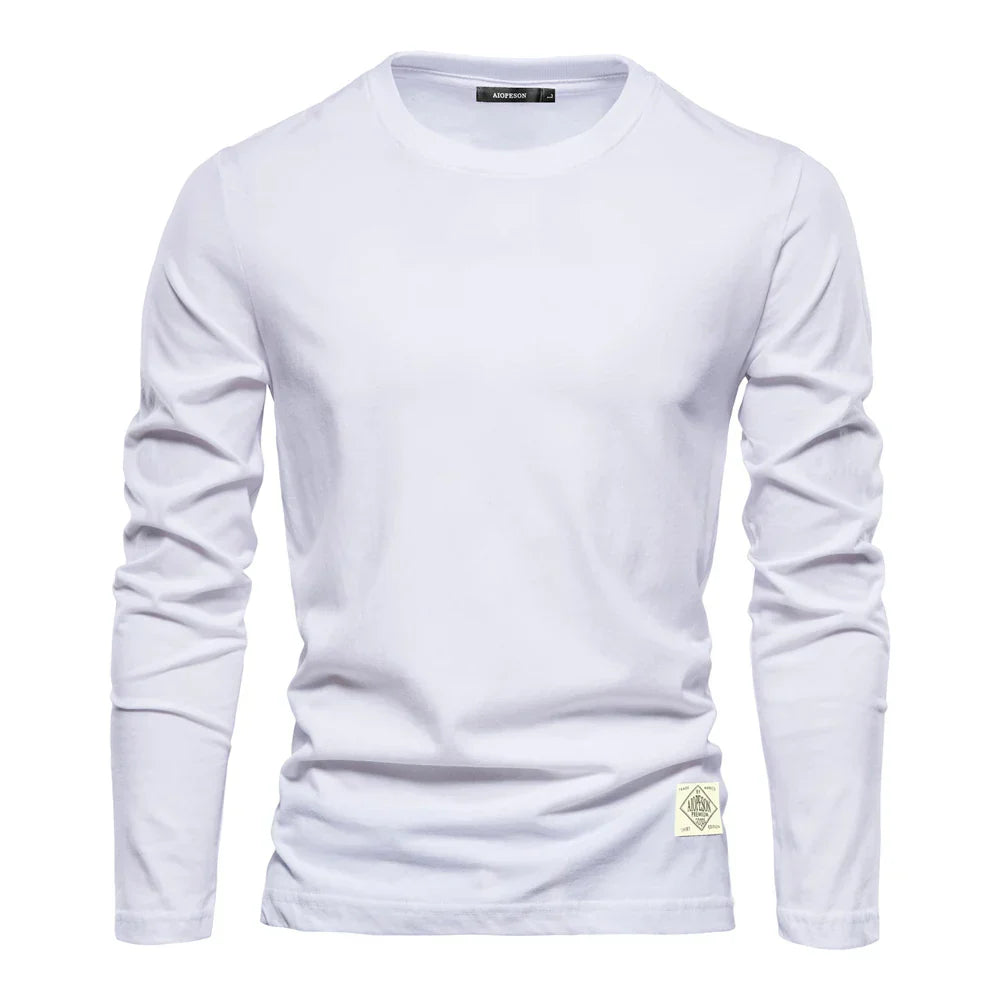 Kairos - Weiches Herren Kurzarmshirt für den Sommer Weiß
