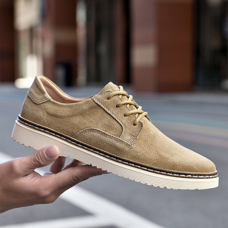 Klaus - Herren Klassischer Sneaker Braun