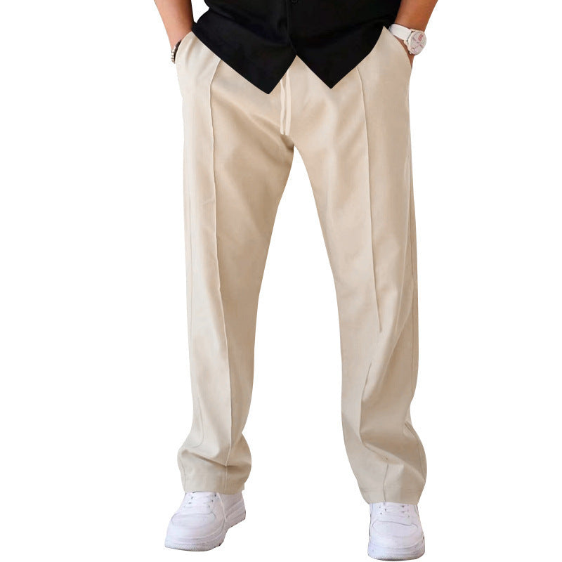 Kurtis - Lässige Herren Freizeithose mit weitem Schnitt Beige
