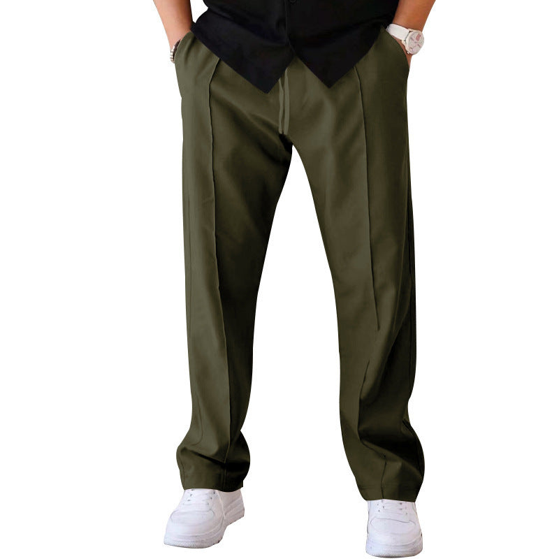 Kurtis - Lässige Herren Freizeithose mit weitem Schnitt Grün