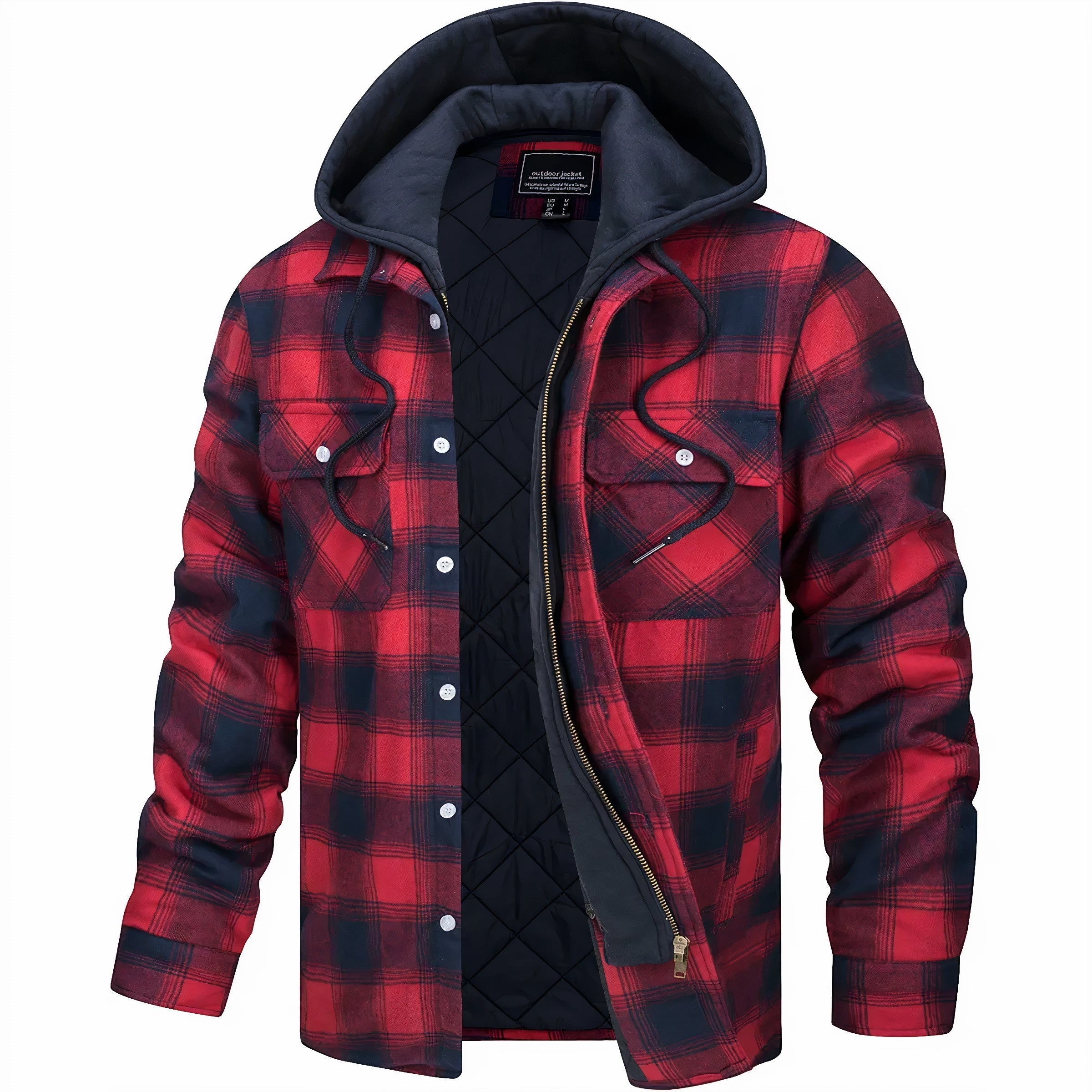 Lambert – Elegante Herbstjacke für Herren Rot