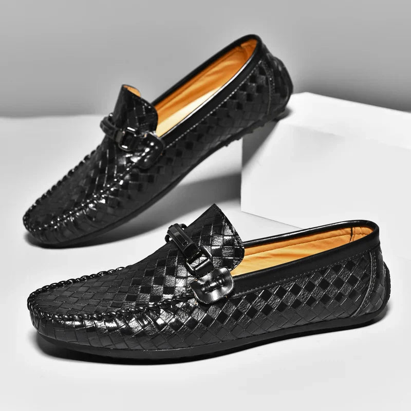 Nico – Slip-On Mokassins Herren Atmungsaktiv Modern Bequem