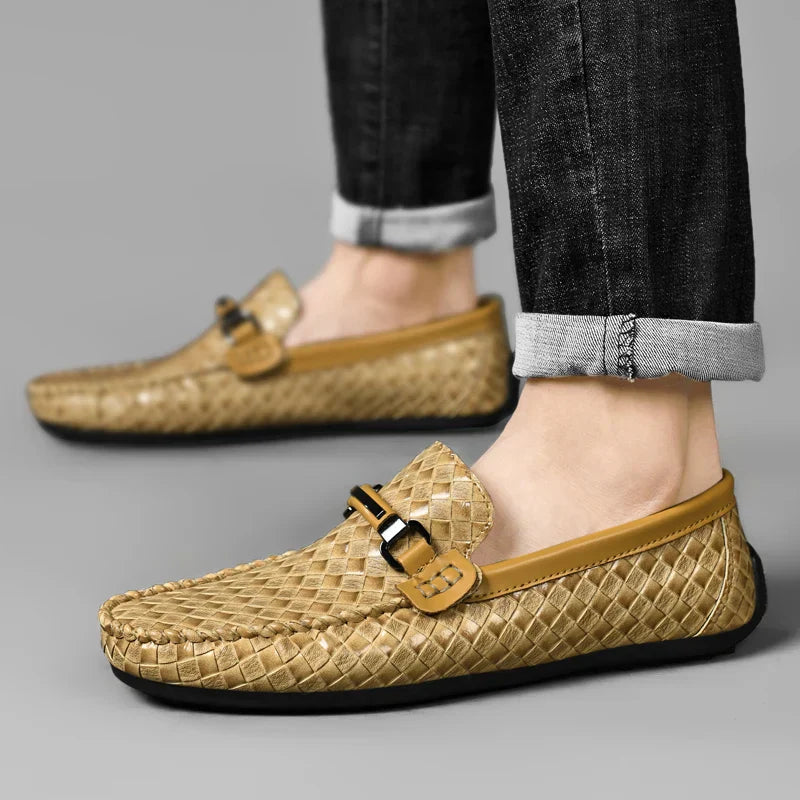 Nico – Slip-On Mokassins Herren Atmungsaktiv Modern Bequem