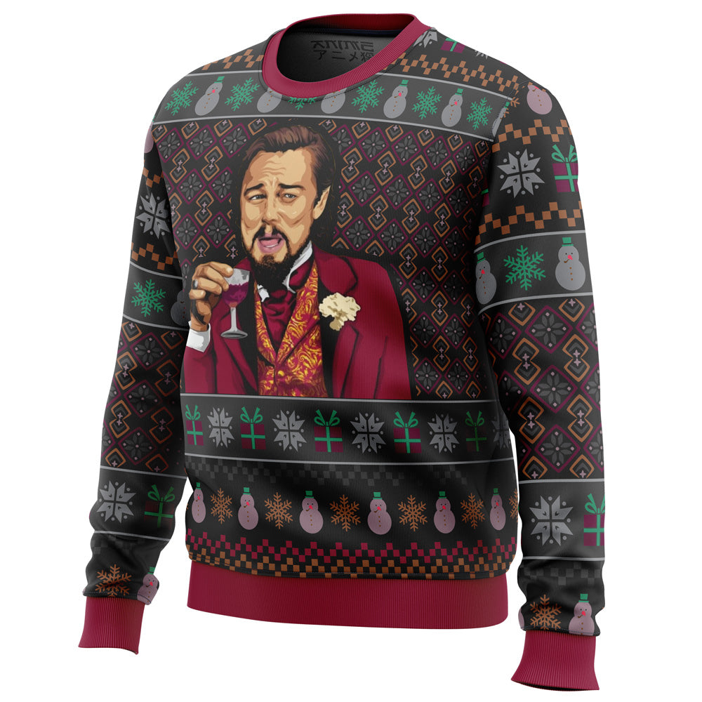 Lennard – Weihnachtspullover für Herren Rot